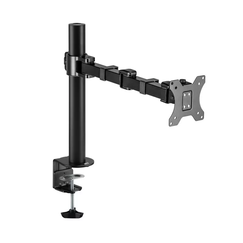 Braço para monitor único ACT Office Solid Pro fixação por grampo/por parafuso 12 kg 10-32 polegadas