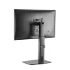 Braço para monitor com mola a gás autónomo ACT para escritório, capacidade de carga 7 kg, 10 a 32 polegadas