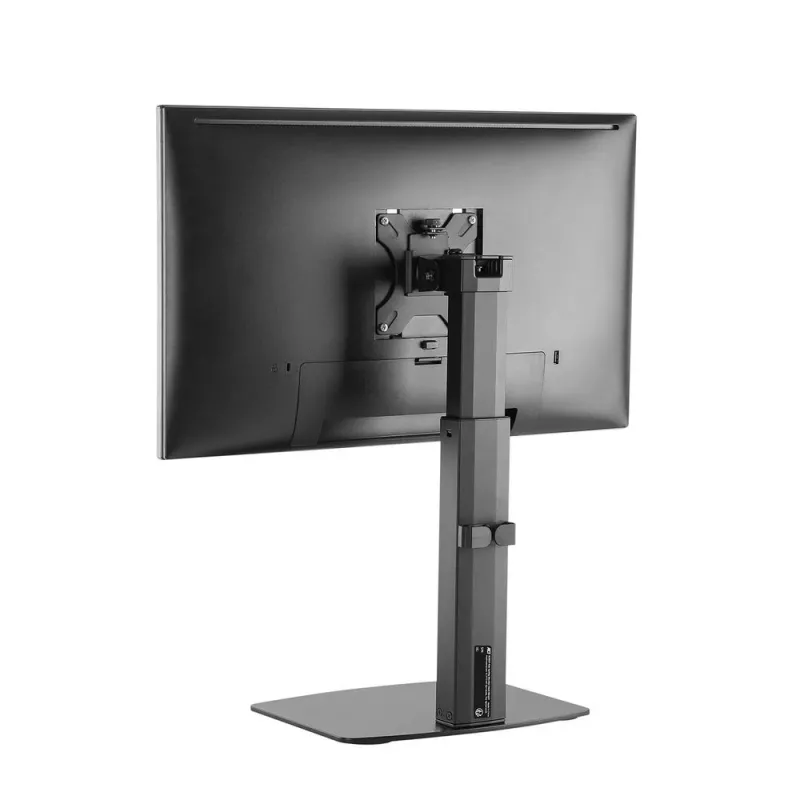 Braço para monitor com mola a gás autónomo ACT para escritório, capacidade de carga 7 kg, 10 a 32 polegadas