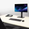 Braço para monitor com mola a gás autónomo ACT para escritório, capacidade de carga 7 kg, 10 a 32 polegadas