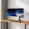 Braço para portátil e monitor ACT AC8341 mola a gás preto 49 polegadas
