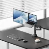 Braço para portátil e monitor ACT AC8341 mola a gás preto 49 polegadas