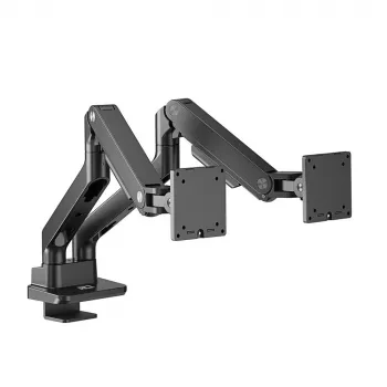 Braço para monitor ACT 35 polegadas Office Premium, mola a gás, 2 monitores