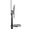 Suporte de TV ACT AC8370 preto 70 polegadas 50 kg capacidade de carga VESA 200x200 a 600x400