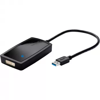 Adaptador gráfico USB Targus USB 3.0 SuperSpeed Multi Video 2048 x 1152 píxeis preto