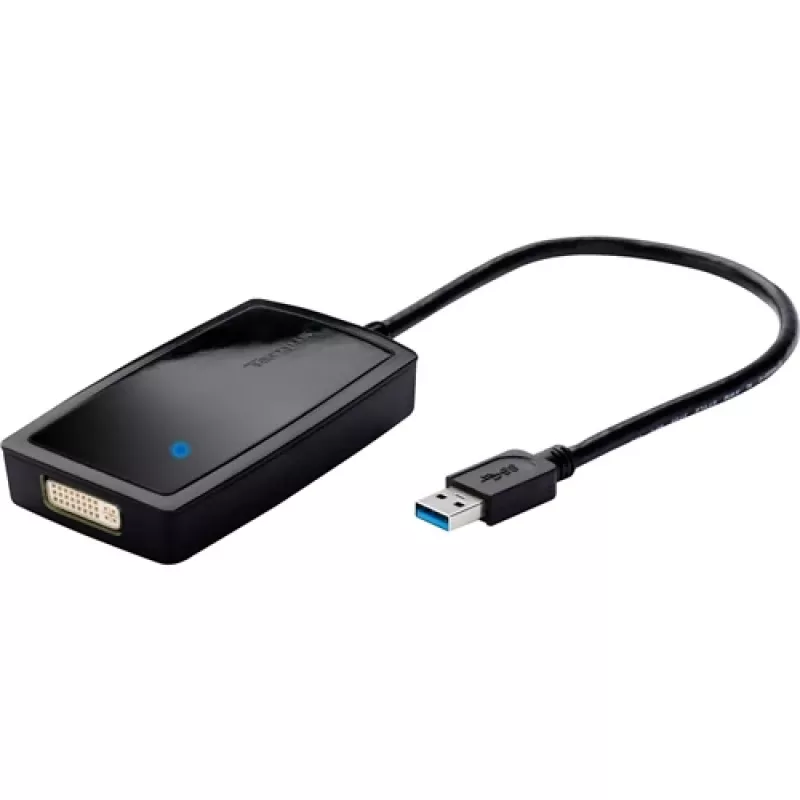 Adaptador gráfico USB Targus USB 3.0 SuperSpeed Multi Video 2048 x 1152 píxeis preto