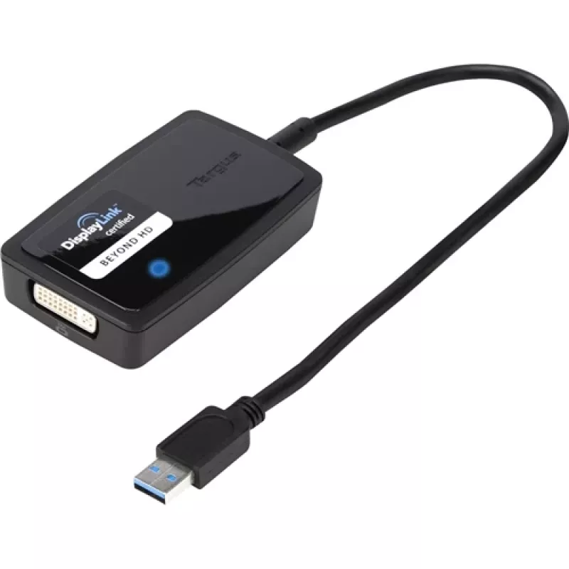 Adaptador gráfico USB Targus USB 3.0 SuperSpeed Multi Video 2048 x 1152 píxeis preto