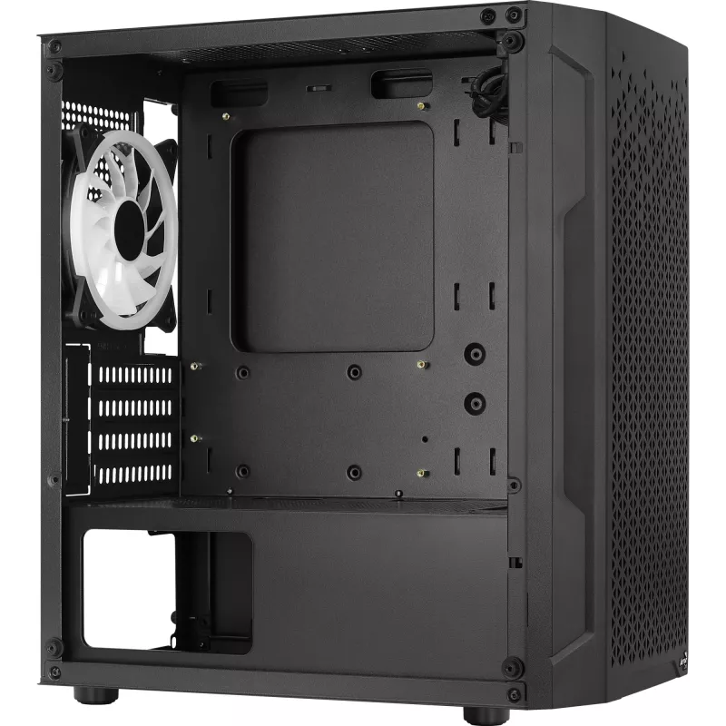 Caixa de PC Aerocool Trinity Mini Mini Tower preto
