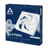 Ventoinha ARCTIC P14 PWM otimizada para pressão de 140 mm com PWM