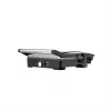 Grelhador de contacto AENO EG2 — 2000 W, retangular, aço inoxidável/preto, 345×327 mm