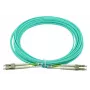 Cabo de fibra ótica InfiniBand BlueOptics AJ837A-BO 15 m LC turquesa