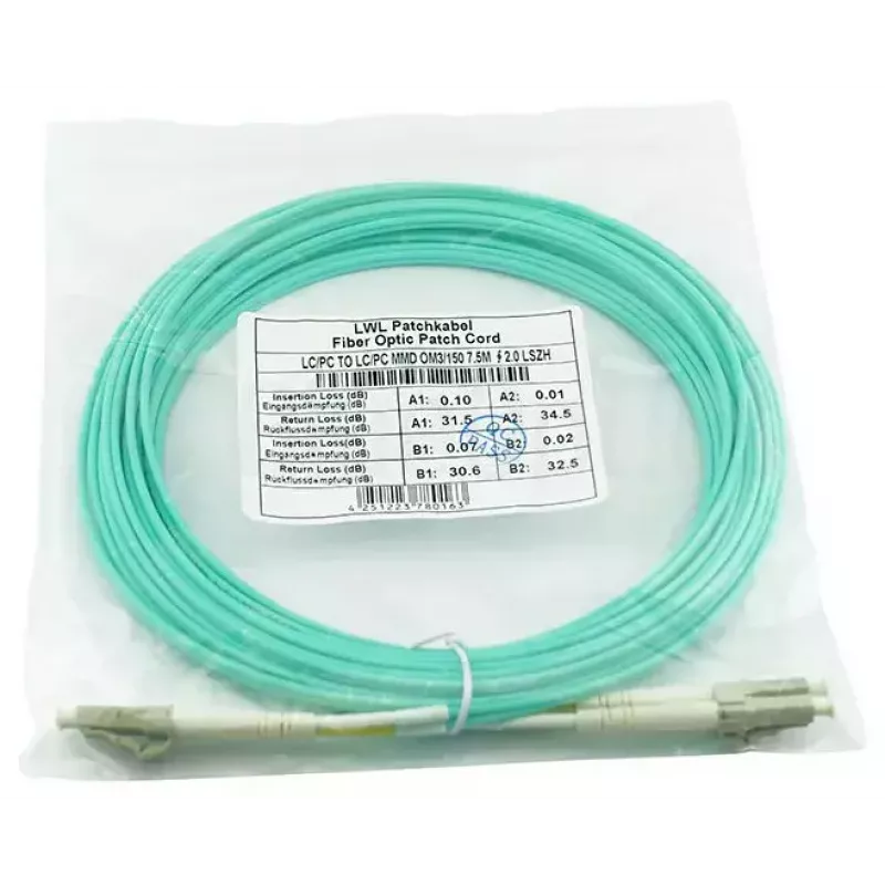 Cabo de fibra ótica InfiniBand BlueOptics AJ838A-BO 30 m 2x LC OM3