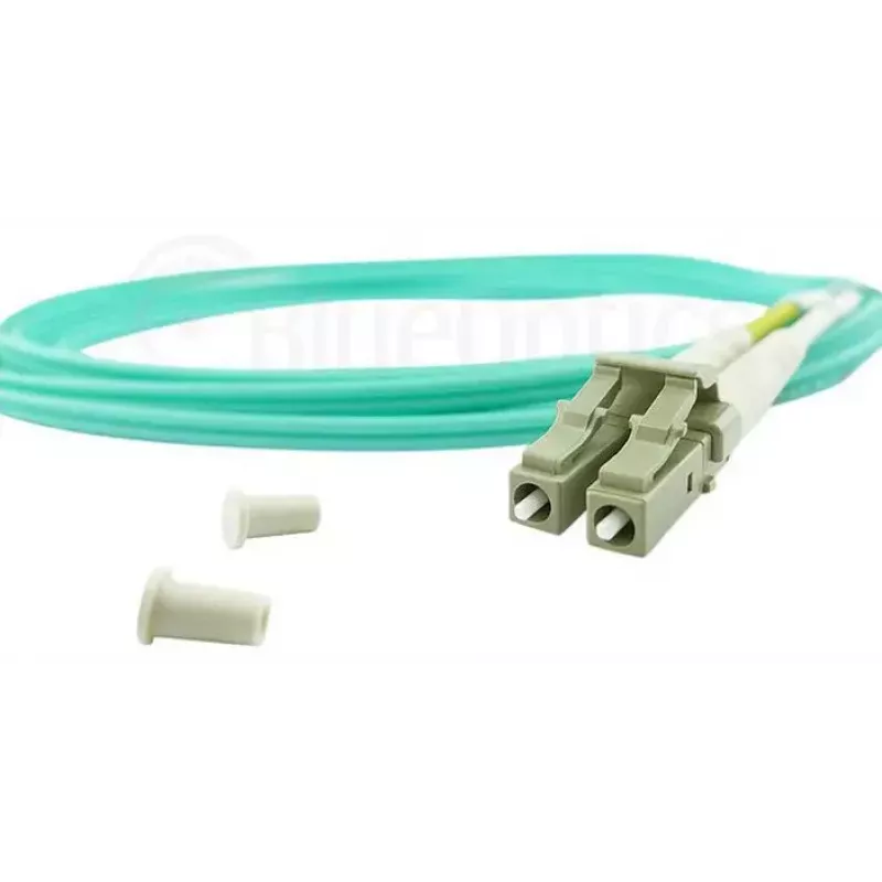Cabo de fibra ótica BlueOptics AJ839A 50 m LC OM3 aqua
