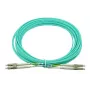 Cabo de fibra ótica BlueOptics AJ839A 50 m LC OM3 aqua