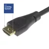 Cabo HDMI 4K Premium Certified Locking ACT 0,90 m v2.0 ficha HDMI-A - ficha HDMI-A