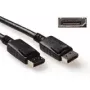 Cabo DisplayPort macho-macho ACT AK3980 2 metros pino de alimentação 20 ligado