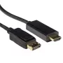 Cabo adaptador DisplayPort macho para HDMI-A macho ACT AK3991 3 metros