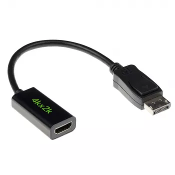 Cabo adaptador DisplayPort macho - HDMI-A fêmea ACT AK3994 0,15 m
