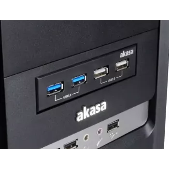 Conector de alimentação Akasa InterConnect S AK-ICR-12V3