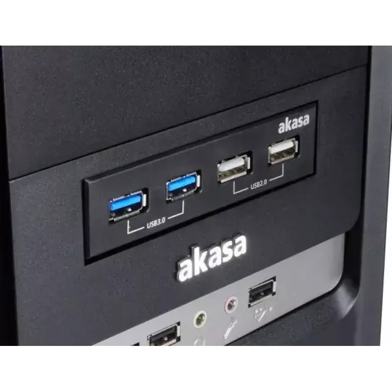 Conector de alimentação Akasa InterConnect S AK-ICR-12V3