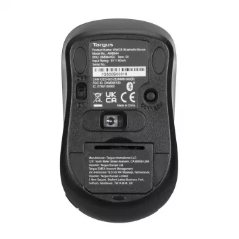 Rato Targus AMB844GL escritório ambidestro Bluetooth ótico 1000 DPI