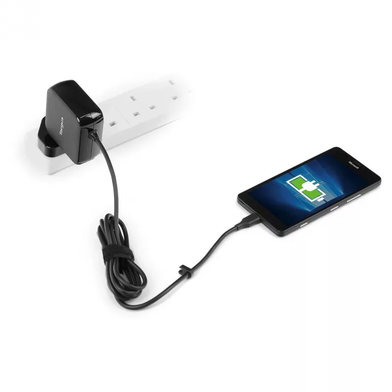 Carregador Targus APA95EU para dispositivos móveis universal preto AC interior