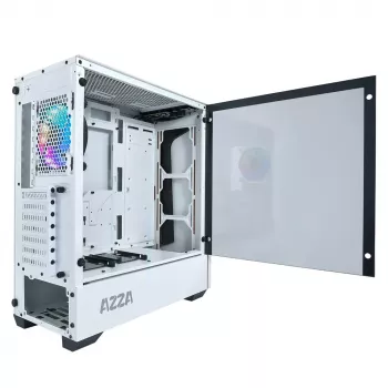 Caixa de PC Azza APOLLO 430 Midi Tower branco