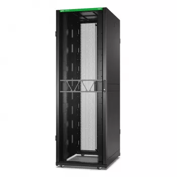 APC NetShelter SX Server Rack Gen 2, 48U, 2258H x 750W x 1070D mm, com painéis laterais, preto