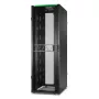APC NetShelter SX Server Rack Gen 2, 48U, 2258H x 750W x 1070D mm, com painéis laterais, preto