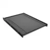 Prateleira ajustável APC AR8122BLK, metal, 470 mm de largura, 660 mm de profundidade máx., 44 mm de altura, preto