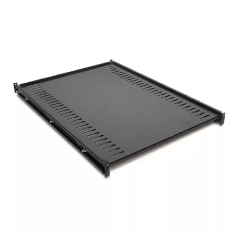 Prateleira ajustável APC AR8122BLK, metal, 470 mm de largura, 660 mm de profundidade máx., 44 mm de altura, preto