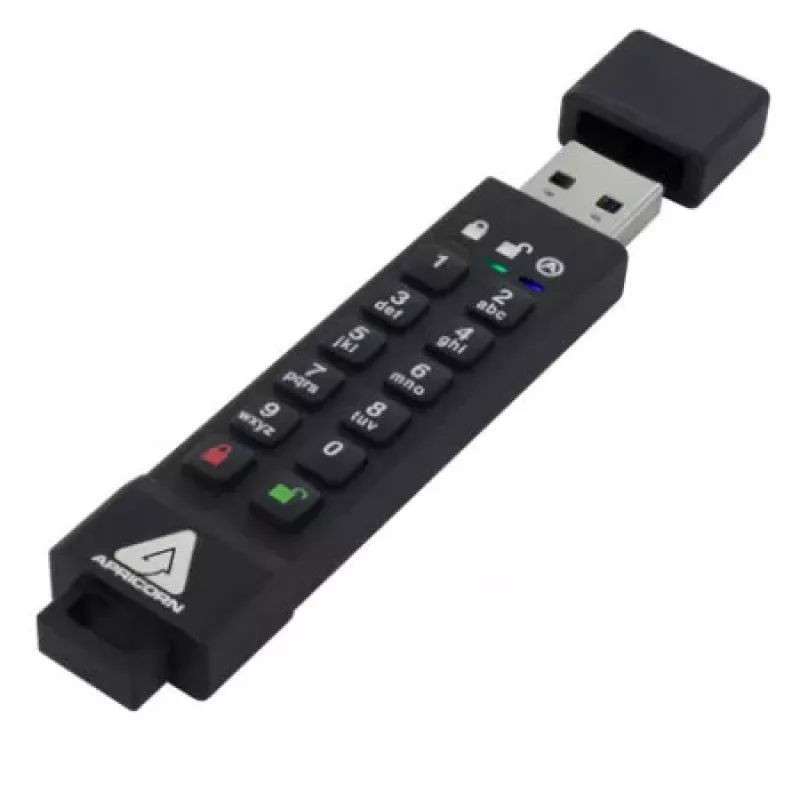 Pen drive USB Apricorn 64GB USB Type-A 3.2 Gen 1 Aegis Secure Key 3z