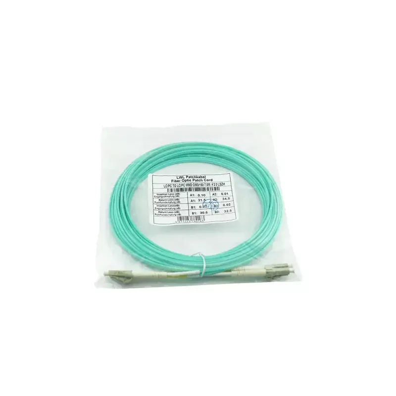 Cabo de fibra ótica BlueOptics ASRC-BO 2x LC LC/UPC OM3 30 m aqua