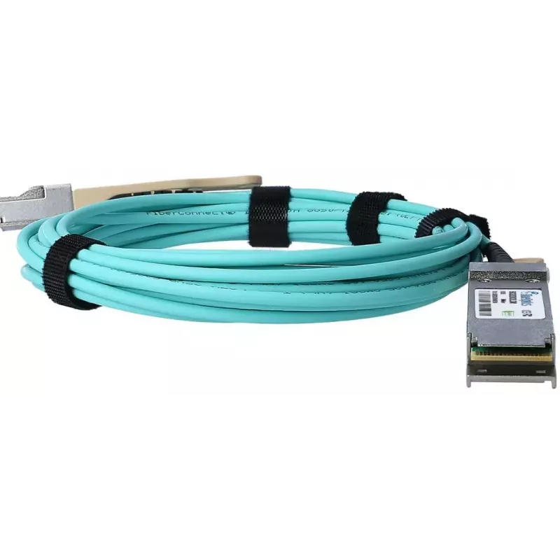 BlueOptics ASRP-BO AOC QSFP28 Cabo óptico ativo, 50 m