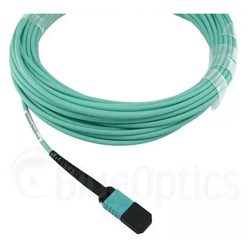 Cabo de rede BlueOptics AT-MTP12-30-BO MTP MTP InfiniBand 30 m aqua