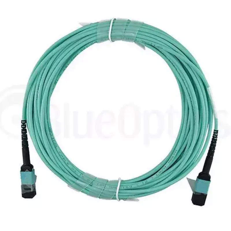 Cabo de rede BlueOptics AT-MTP12-30-BO MTP MTP InfiniBand 30 m aqua