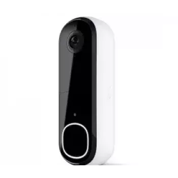 Campainha de vídeo Arlo Essential 2K branco 1944p 180° campo de visão