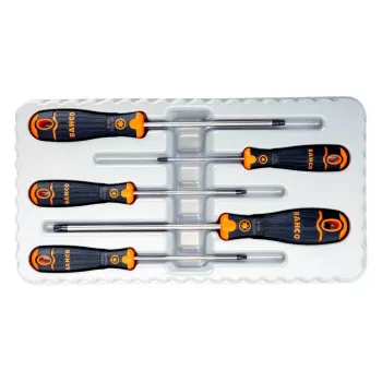 Bahco B219.025 Conjunto de chaves de fendas Torx, T10-T30