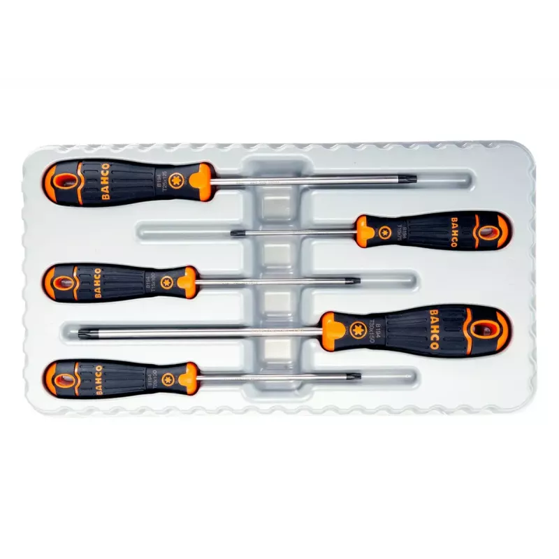 Bahco B219.025 Conjunto de chaves de fendas Torx, T10-T30