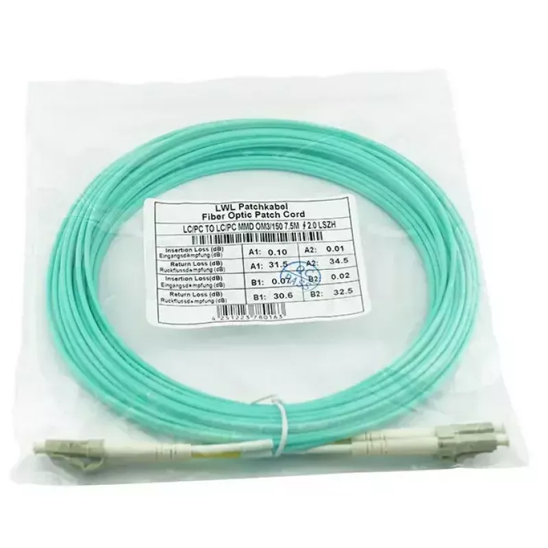 Cabo de fibra ótica BlueOptics BK841A-BO InfiniBand 15 m LC aqua