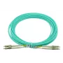 Cabo de fibra ótica BlueOptics BK842A 30 m LC OM3 aqua