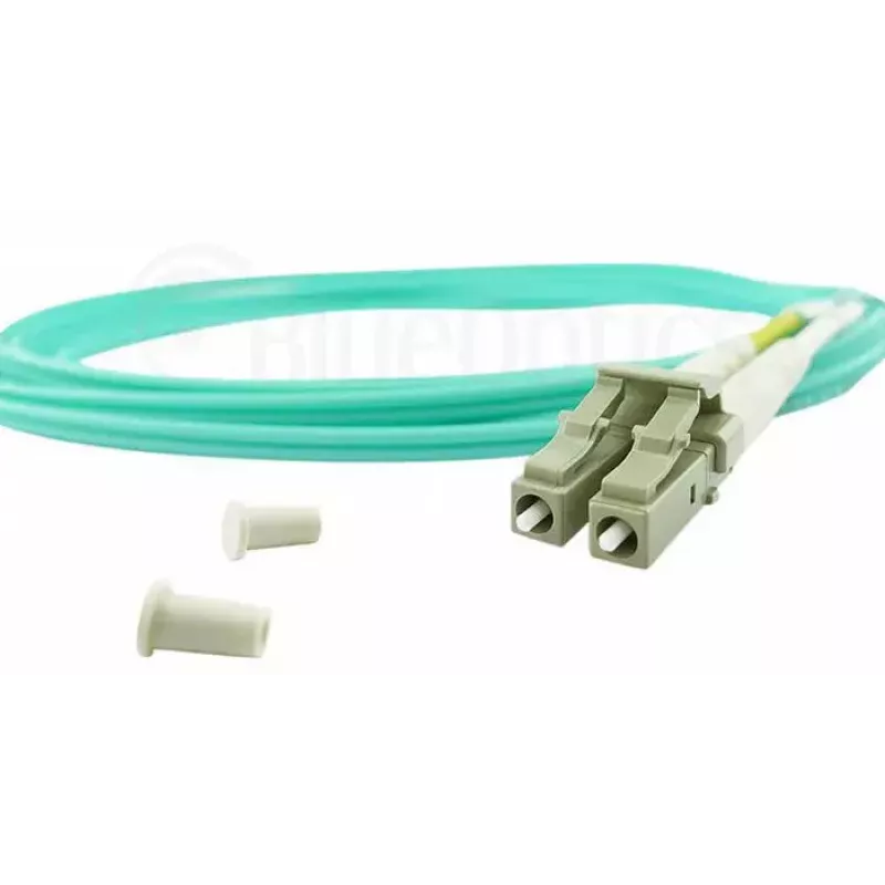 Cabo de fibra ótica BlueOptics BK843A-BO 50m LC OM3 aqua