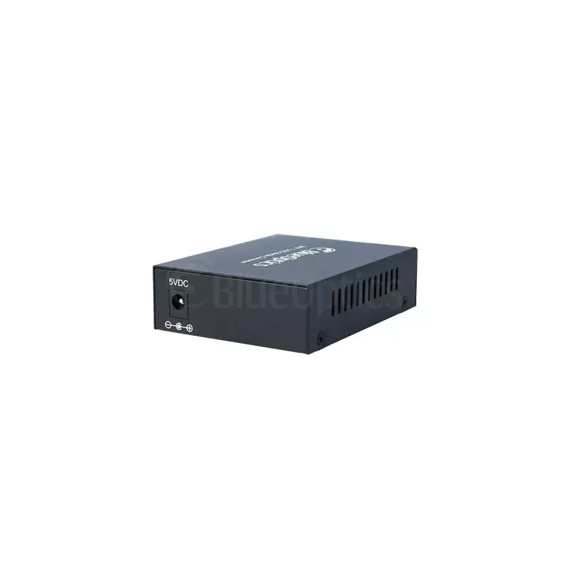 Conversor de suporte de rede BlueOptics BLMC004 1000 Mbit/s monomodo preto