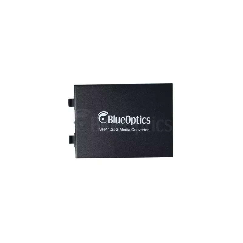 Conversor de suporte de rede BlueOptics BLMC004 1000 Mbit/s monomodo preto