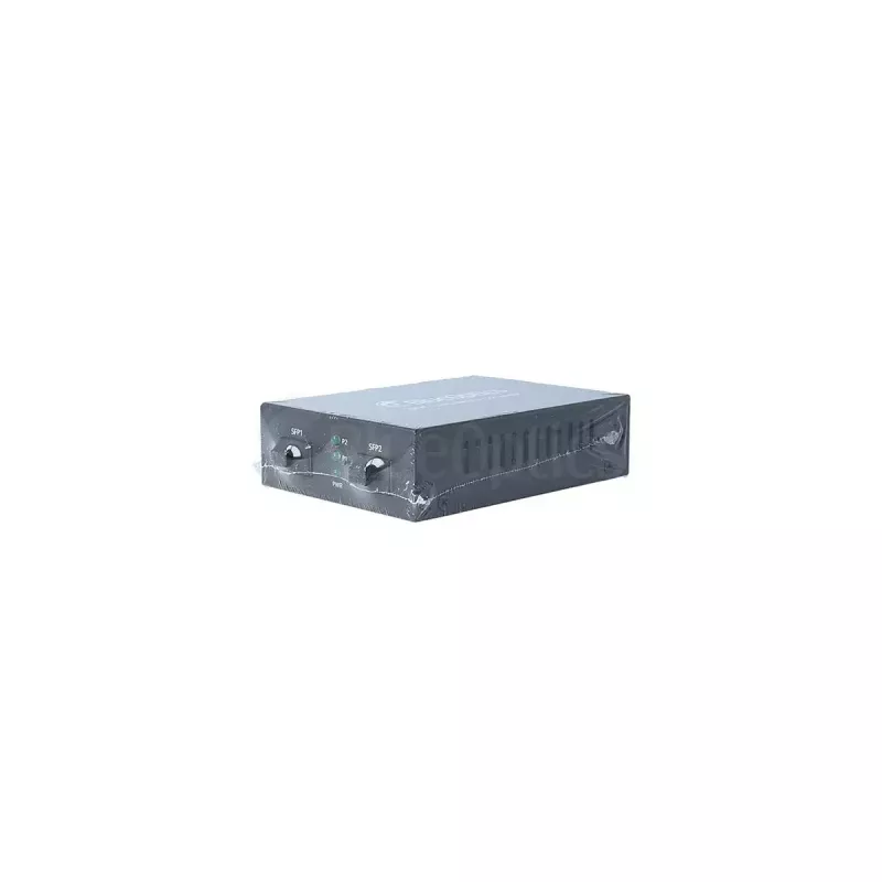 Conversor de suporte de rede BlueOptics BLMC004 1000 Mbit/s monomodo preto