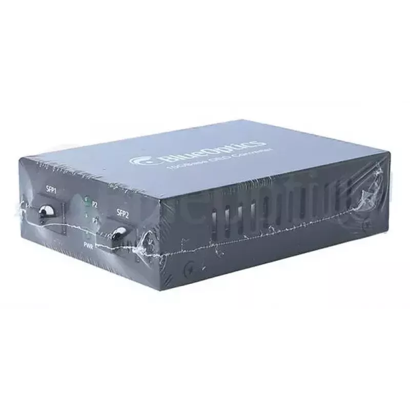 Conversor de suporte Ethernet 10G BlueOptics 2x SFP+ 10000 Mbit/s 1550 nm preto