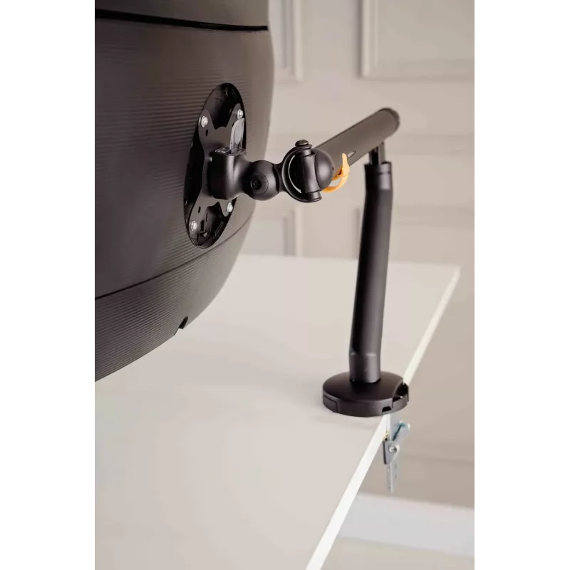 BakkerElkhuizen BE Flexible Single BNEBFSB braço para monitor, de secretária, mola mecânica, até 88,9 cm (35 polegadas), alumínio/aço, preto