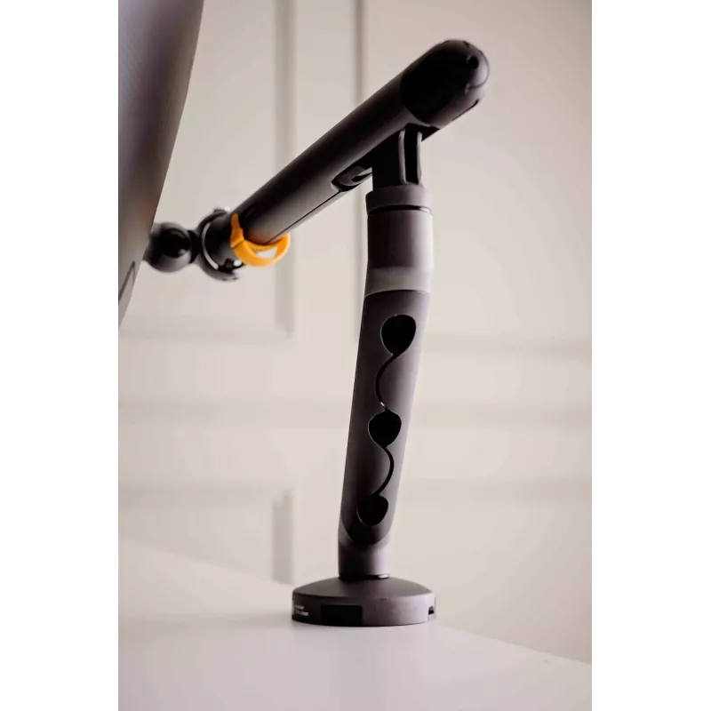 BakkerElkhuizen BE Flexible Single BNEBFSDG braço para monitor, de secretária, mola mecânica, até 88,9 cm (35 polegadas), alumínio/aço, cinzento escuro