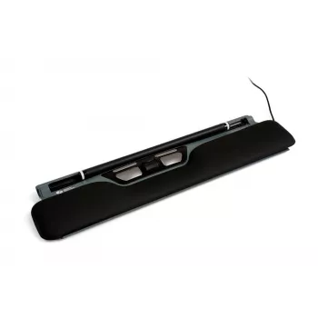 BakkerElkhuizen ErgoSlider+, ambidestro, laser, 1600 DPI, preto, cinzento, amarelo