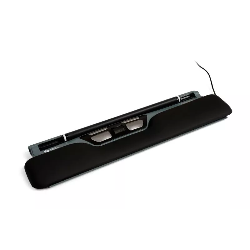 BakkerElkhuizen ErgoSlider+, ambidestro, laser, 1600 DPI, preto, cinzento, amarelo
